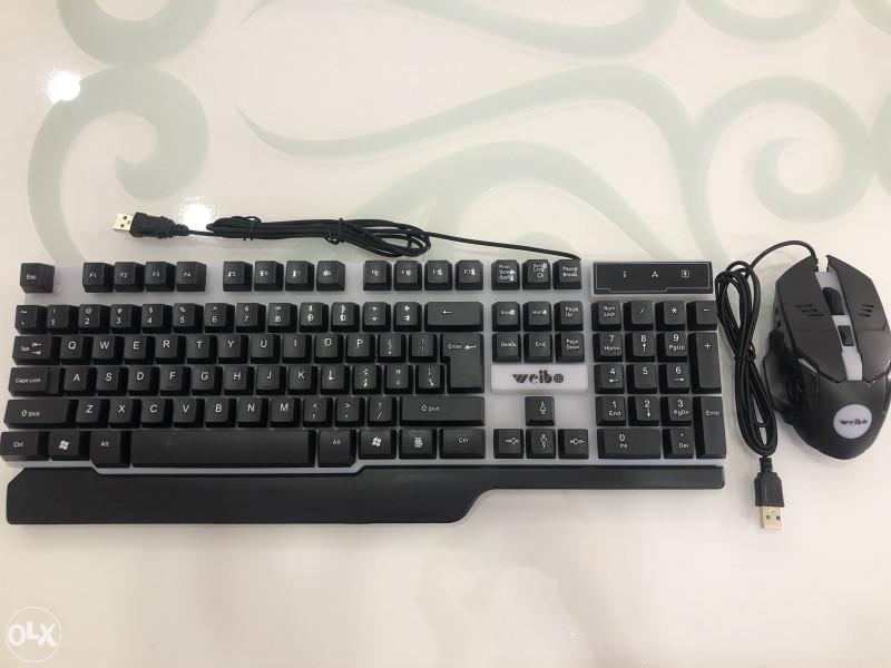 Gaming Tastatura/Miš set RGB Led (Weibo WB-550) Tastatura/Miš