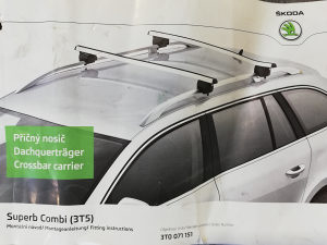 Krovni nosači Škoda Superb Combi