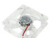Ventilator 12V 80X80X25mm LED plava Logilink (33191)