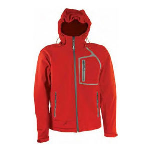 Jakna Softshell WILLIAM Crvena