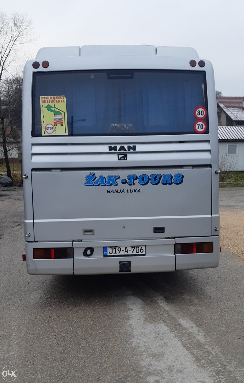 Autobus man A01 prigradski