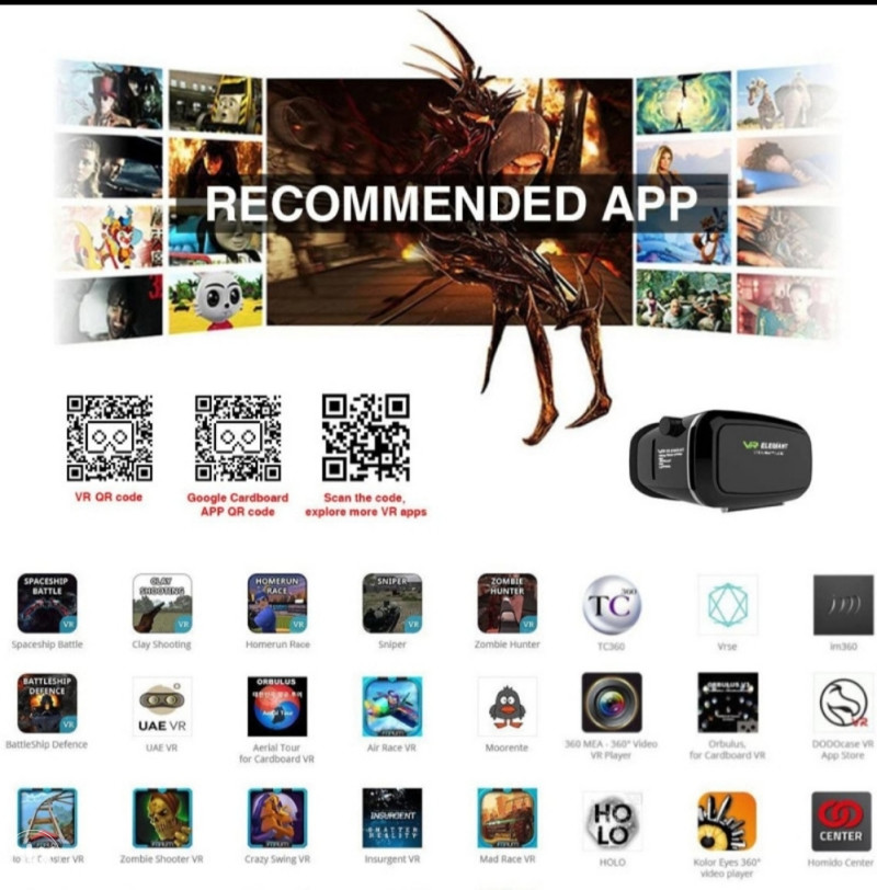 Virtualne naočale transmite VR 3D Elegiant