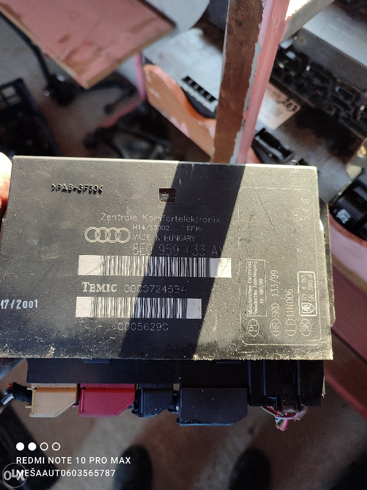 ELEKTRONIKA KOMFORT MODUL AUDI A4 B6 2003 8E0959433AF