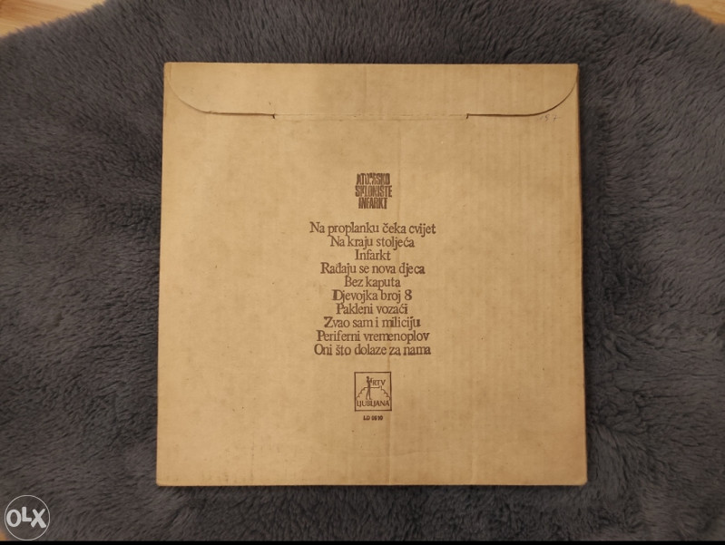 Atomsko skloniste Infarkt LP ploca