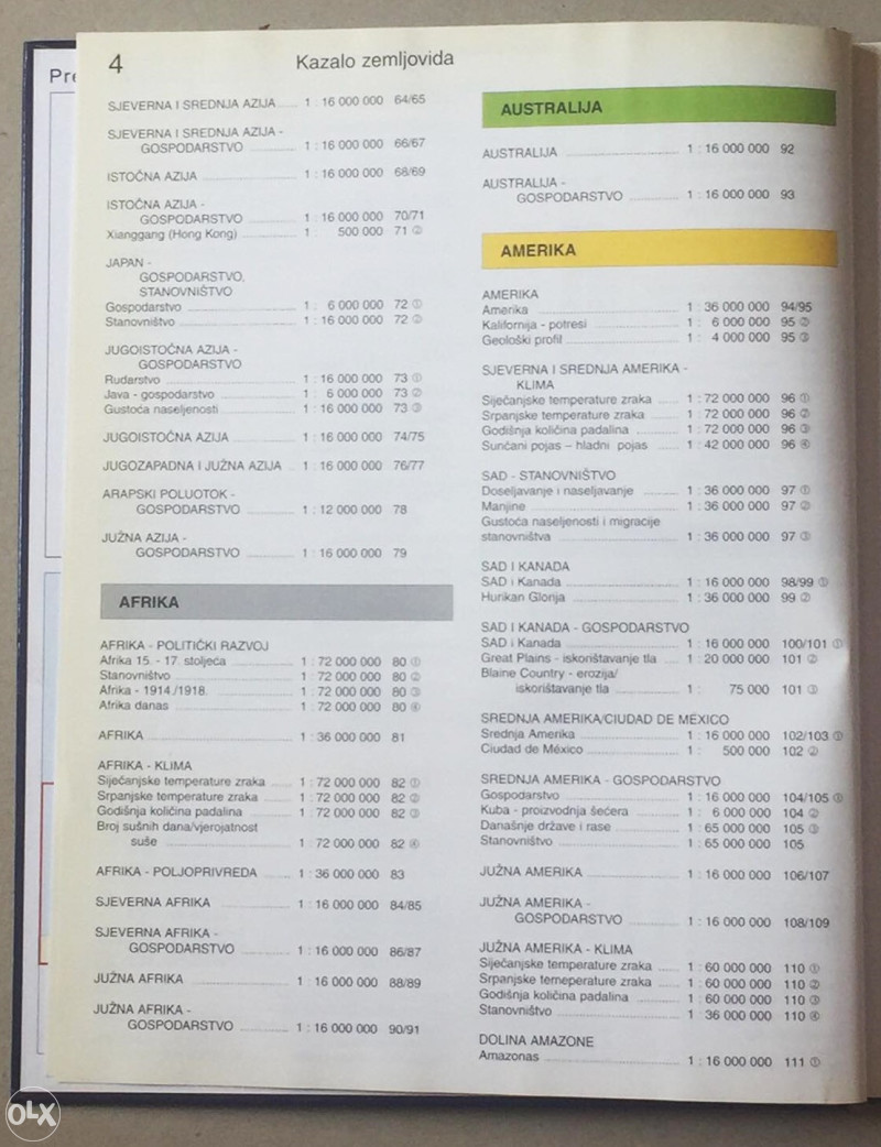 Atlas svijeta za školu i dom