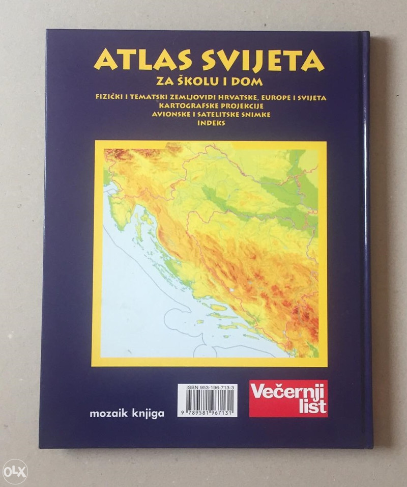 Atlas svijeta za školu i dom