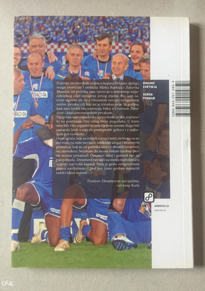 Dinamo svetinja - Ozren Podnar