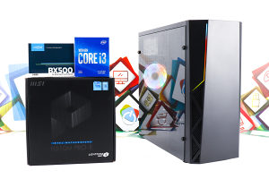 Gaming PC B-02-16; i3-10100F; RX 550; 240GB SSD; 8GB