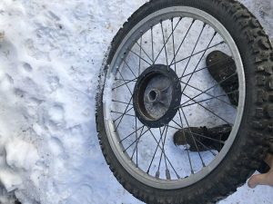 Guma i felga cross 23
