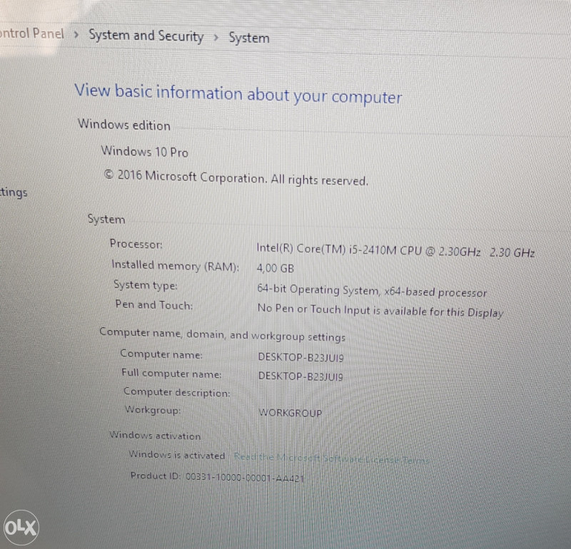 HP Pavilion g7 i5 2410M