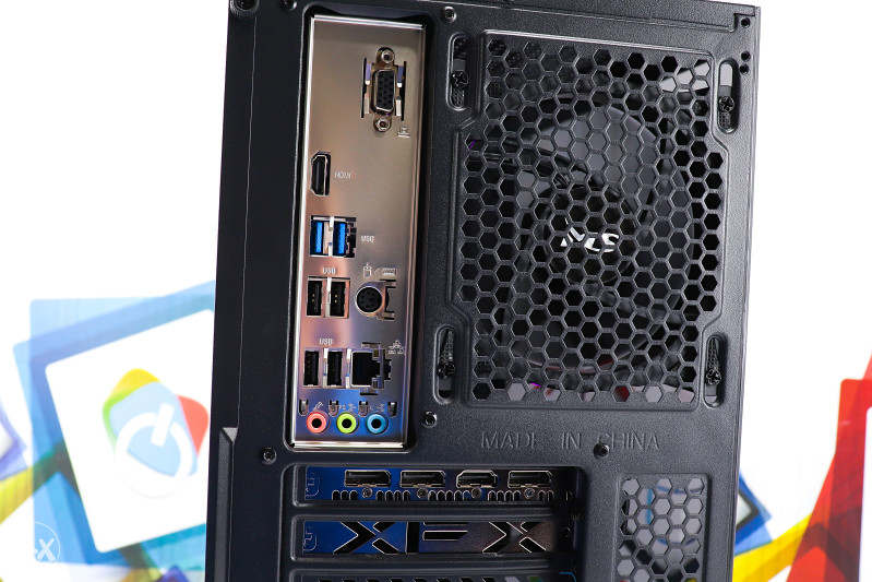 Gaming PC Iron 36; i3-10100F; RX 6600; 120GB SSD; 16GB