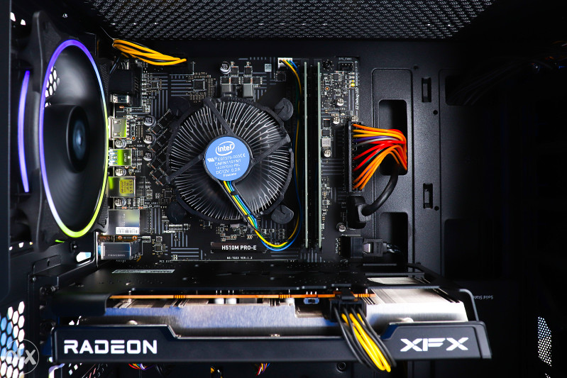 Gaming PC Iron 36; i3-10100F; RX 6600; 120GB SSD; 16GB