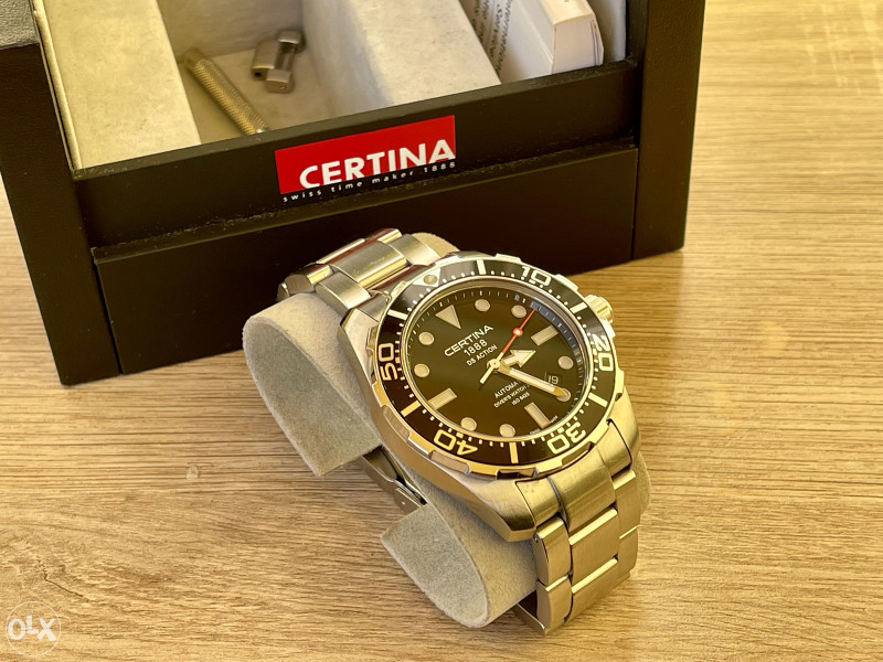 Sat CERTINA DS ACTION Automatic Divers 200m SWISS MADE