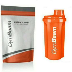Anabolic Whey Protein GymBeam 2kg+Shaker Proteini