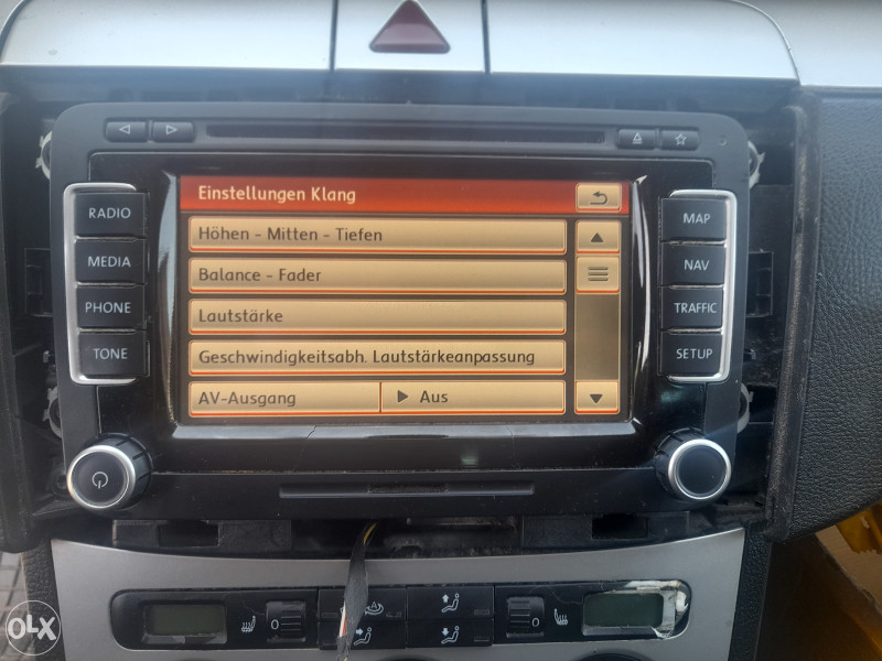 Rns 510 Rcd 510 navigacija touch schren