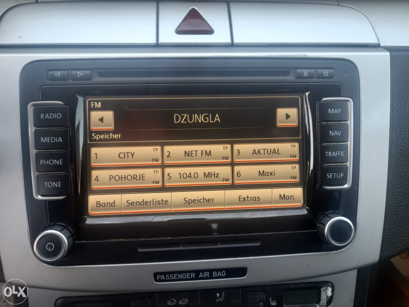 Rns 510 Rcd 510 navigacija touch schren