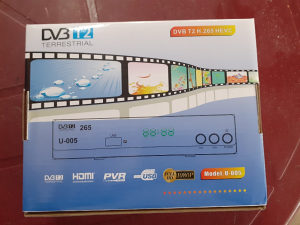 Zemaljski resiver DVB T2 H.265 HEVC