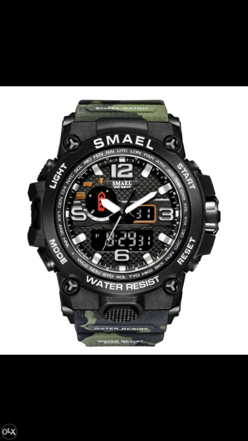 Sat sportski vojni vodootporni smael g shock