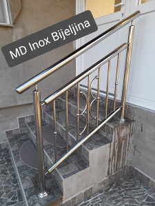 Inoks inox ograde balkon balkoni stepeništa Kalesija