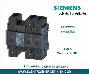 SIEMENS Rastavljač 3KD3430-2NE20-0 160A 3P