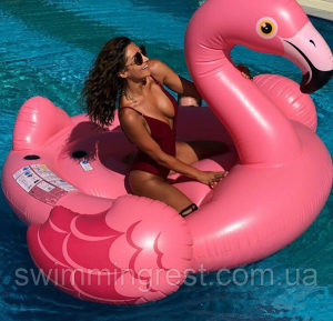 FLAMINGO DUSEK 203X196X124 INTEX