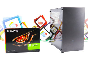 Gaming PC Fighter S300-05; i5-4590; GT 1030; SSD; HDD