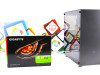 Gaming PC Fighter S300-05; i5-4590; GT 1030; SSD; HDD