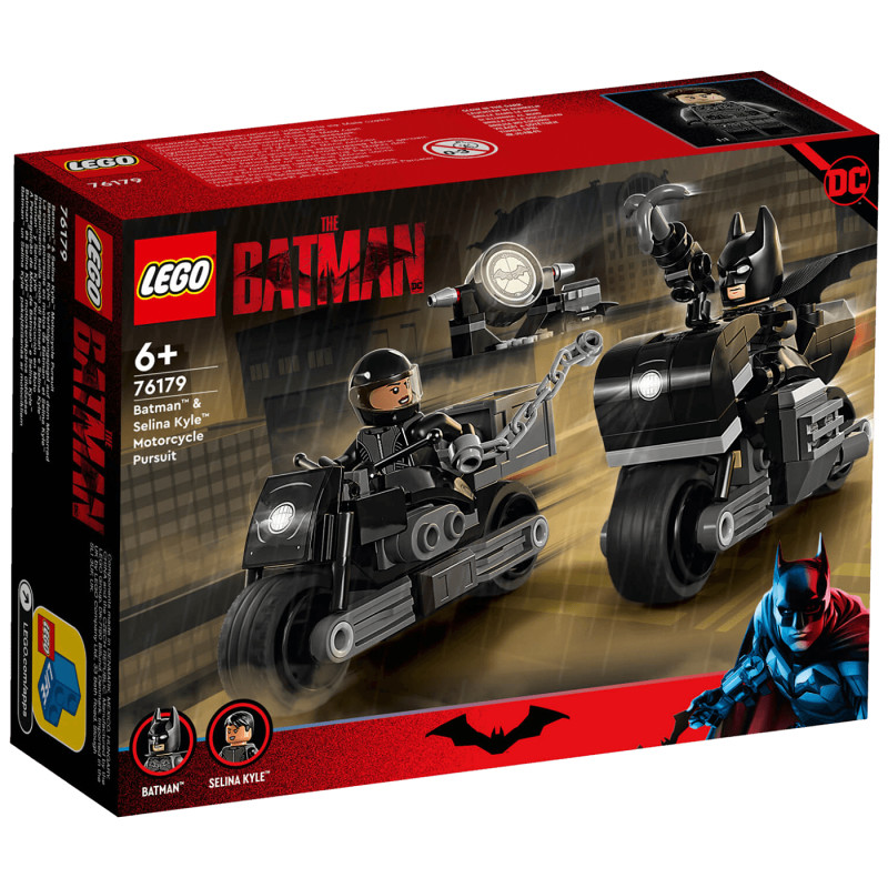 Batman i Selina Kyle u potjeri na motociklima, LEGO Super Heroes