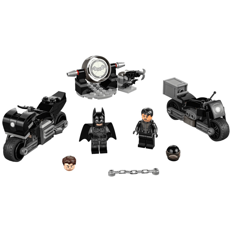 Batman i Selina Kyle u potjeri na motociklima, LEGO Super Heroes