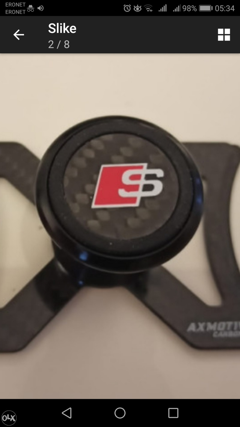 Axmotiv KARBON magnetni držač mobitela Audi A3/ S3/ RS3