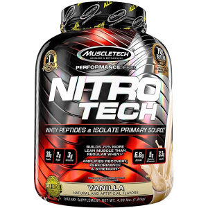 MuscleTech Nitro Tech Whey Vanilija 1,8 kg Protein