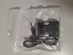 HDMI to VGA + audio