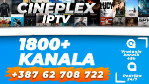Cineplex IPTV | 48H TEST | 48H VRAĆANJE KANALA