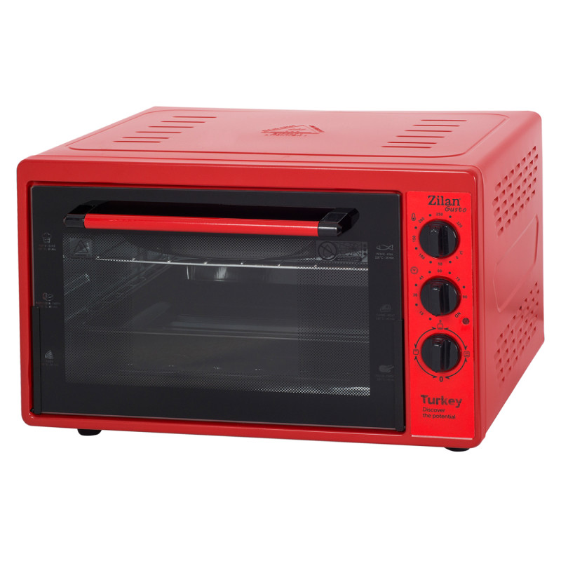 Mini pećnica Zilan ZLN5320/RD 32 l 1300 W crvena