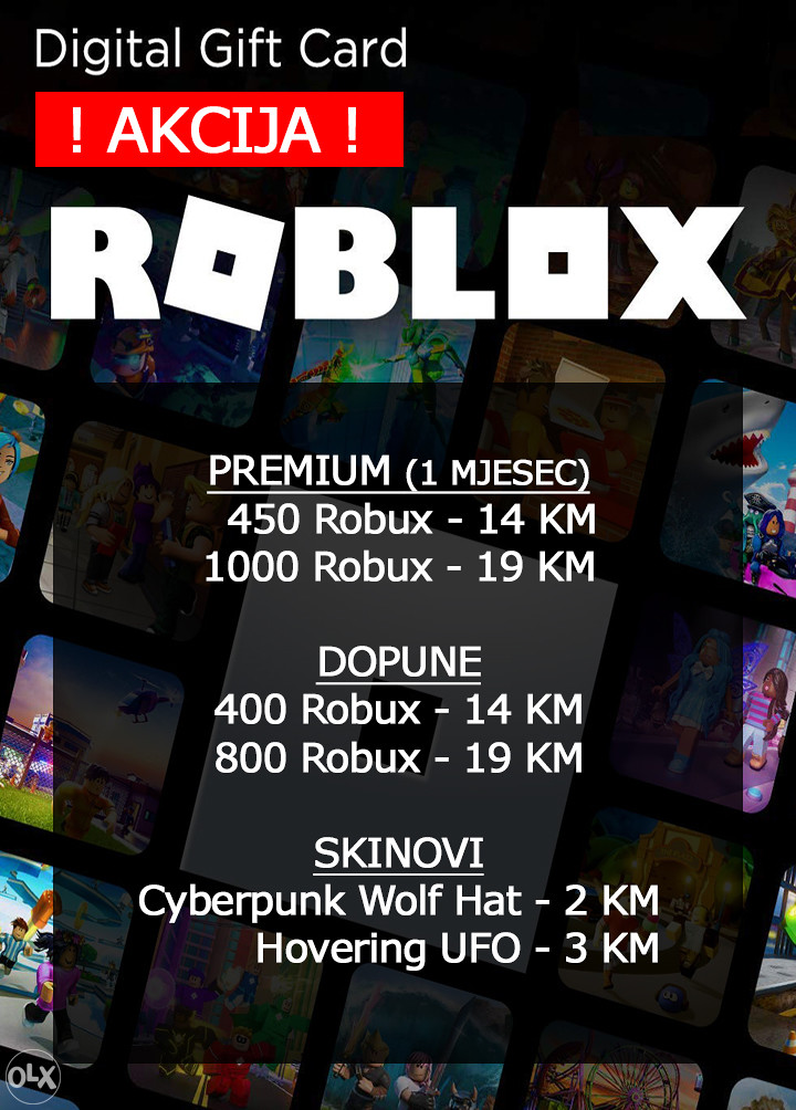 Roblox Skin - Cyberpunk Wolf Hat - Robux Skin !