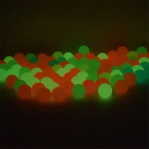 Fluorescentne loptice odskočne 5-10kom. set