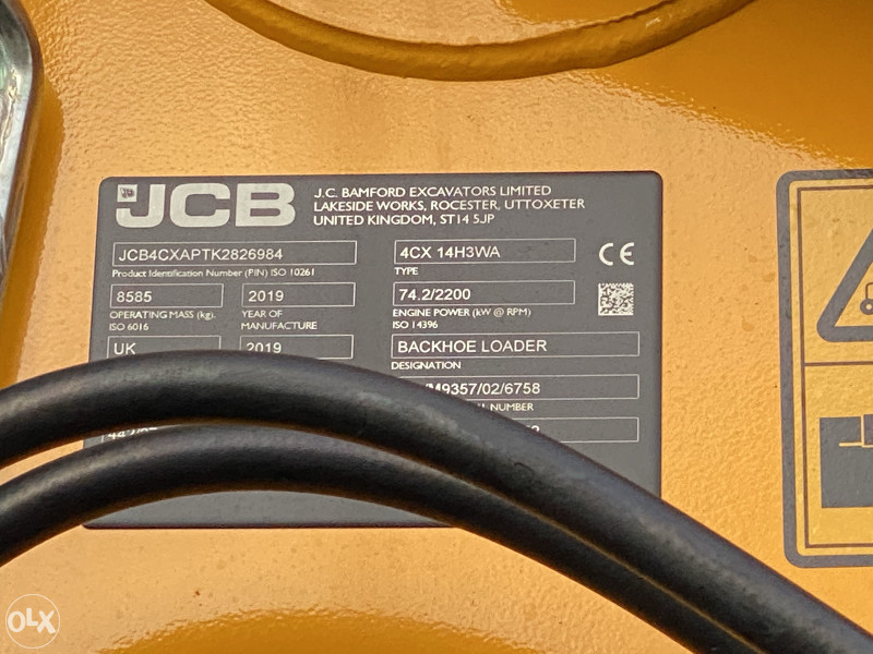 Jcb 4CX kombinirka model : 2020 800 radni sati