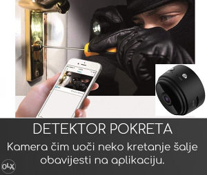 Špijunska wifi kamera gratis power bank