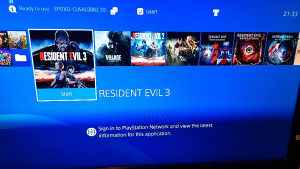 Sony Playstation 4 čipovan Resident evil 9 dijelova