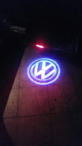 Volkswagen logo projektor