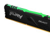 Kingston RAM memorija 8GB 3600MHz DDR4 FURY Beast RGB