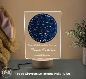LED Lampa Zvjezdano nebo