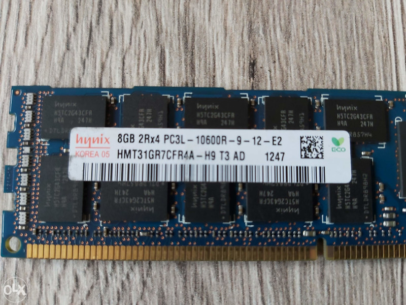 16GB (2x8GB) DDR3 PC3-10600 ECC Serverska - Memorije (RAM) - OLX.ba