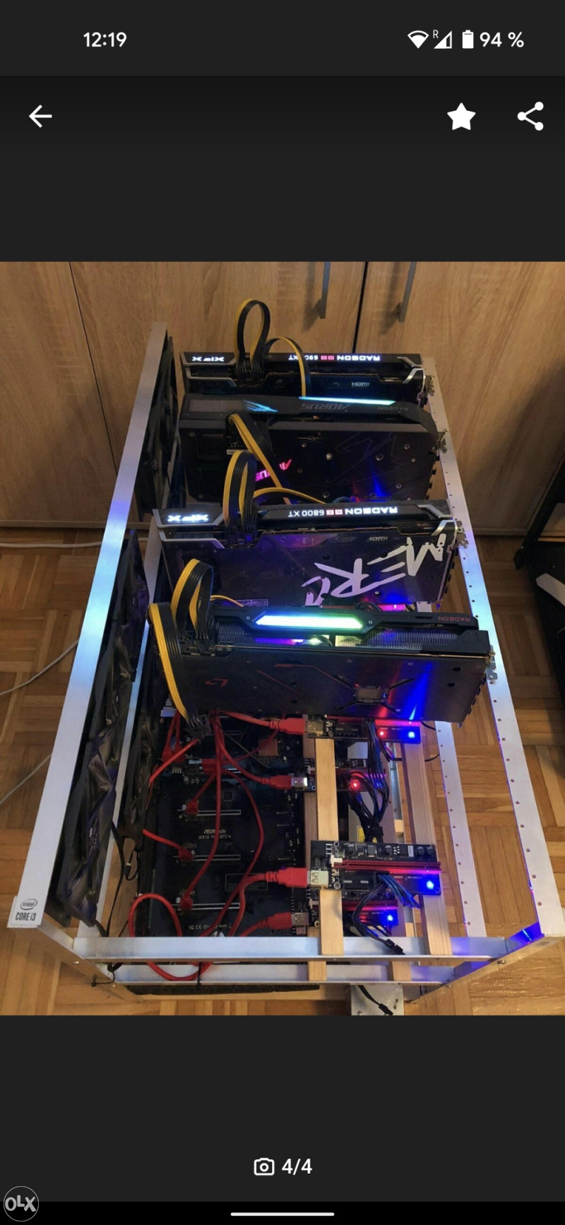 6900 Xt Rx 6800 For Mining Card Mining Rig Rx 6900 Xt Mhs Mining Rig 307