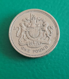 Velika Britanija-Engleska 1 pound 1983.