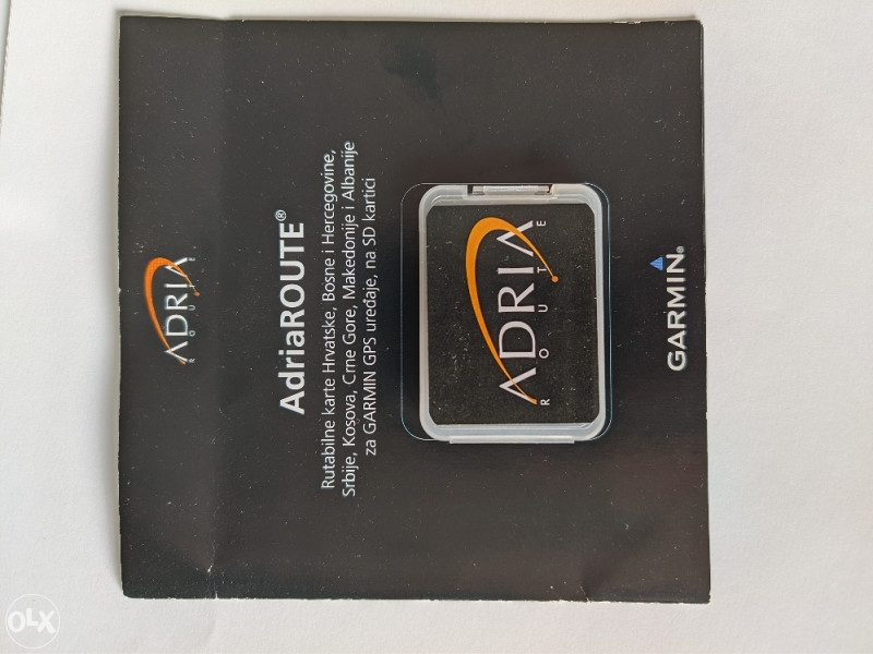 Garmin Nuvi 2495 +Adria Route+ auto nosač + auto punjač