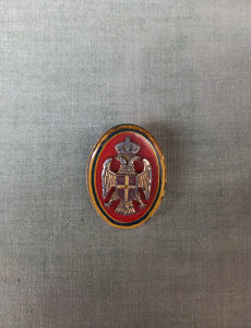 Metalna oznaka za kapu oficira VRS