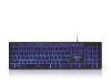 Tastatura GEMBIRD KB-UML3-01 3-color backlight