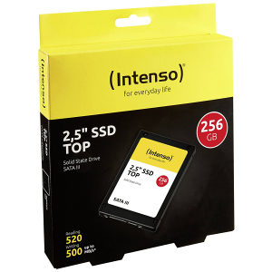 INTENSO SSD Disk 2.5", kapacitet 256GB, SATA III TOP