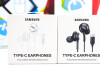 Slušalice Samsung AKG type-C crne i bijele